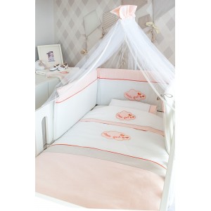 Σετ Πρόικας Πάπλωμα-Πάντα-Κουνουπιέρα Design 144 Oliver Baby | 46-6700/144
