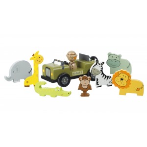 Σετ Σαφάρι και Εξερευνητής Jungle Animals Orange Tree Toys | 60-11353