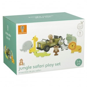 Σετ Σαφάρι και Εξερευνητής Jungle Animals Orange Tree Toys | 60-11353