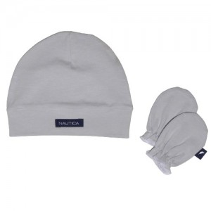 Σετ Σκουφάκι & 2 Γαντάκια Γκρι Ανοιχτό | 49-9748/17