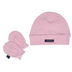 Σετ Σκουφάκι & 2 Γαντάκια Ροζ | 49-9748/16