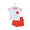 Σετ T-Shirt & Shorts Jersey Organic Design 16 Κόκκινο Ριγέ 68cm 3-6 μηνών | 49-2121-68/16
