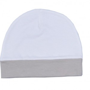 Σκουφάκι Λευκό-Μόκα Design 14 Oliver Baby | 46-6751/14