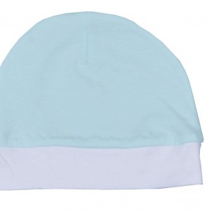 Σκουφάκι Μέντα-Λευκό Design 13 Oliver Baby | 46-6751/13