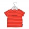 T-Shirt Jersey Organic Design 16 Κόκκινο Ριγέ 74cm 6-9 μηνών | 49-2110-74/16
