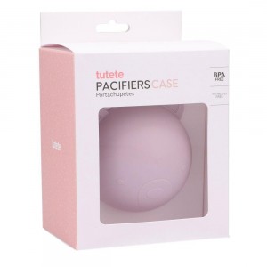 Θήκη για Πιπίλες Bear Λιλά - Tutete | 61-65967