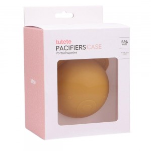 Θήκη για Πιπίλες Bear Μουσταρδί - Tutete | 61-66661
