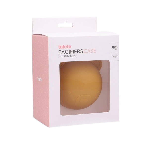 Θήκη για πιπίλες Bear Μουσταρδί Tutete | 61-66661