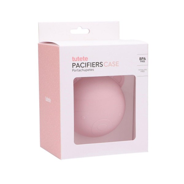 Θήκη για πιπίλες Bear Ροζ Tutete | 61-66663