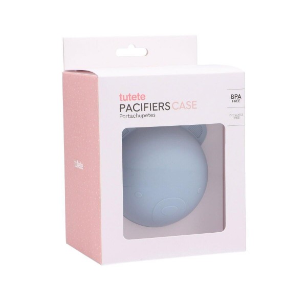 Θήκη για πιπίλες Bear Γαλάζιο Tutete | 61-66664