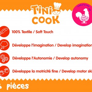 Υφασμάτινη Πίτσα με Σπάτουλα και Σάλτσα - Jemini | 62-024234