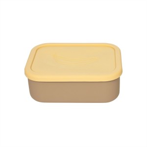 Υummy Lunch Box Σιλικόνης - Καφέ - OYOY | 53-107393