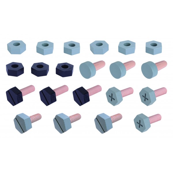 Ξύλινες Βίδες & Παξιμάδια Mama Memo | 56-83712