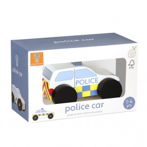Ξύλινο Περιπολικό Emergency Services (FSC®) Orange Tree Toys | 60-07435