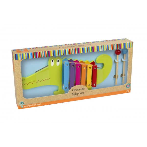 Ξυλόφωνο Κροκόδειλος Orange Tree Toys | 60-14307