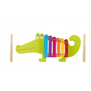 Ξυλόφωνο Κροκόδειλος Animals Orange Tree Toys | 60-14307