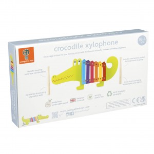 Ξυλόφωνο Κροκόδειλος Animals Orange Tree Toys | 60-14307