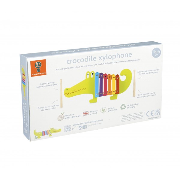 Ξυλόφωνο Κροκόδειλος Orange Tree Toys | 60-14307
