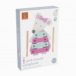 Ξυλόφωνο Ποντίκι Animals Orange Tree Toys | 60-14514