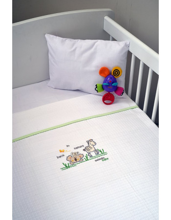 Κουβέρτα Πικέ Αγκαλιάς 80x100cm Design 504 Aslanis Baby | 45-5721/504