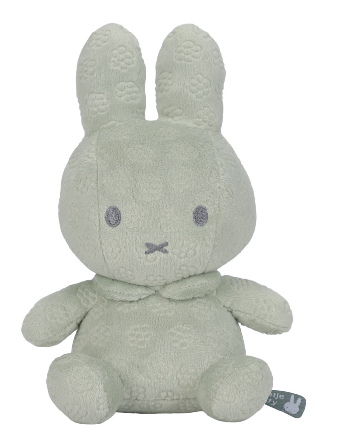 Λούτρινο Aπό Bελουτέ Ύφασμα 20cm Πράσινο Miffy Flowers | 47-3886