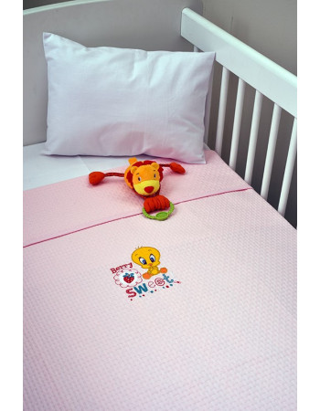 Κουβέρτα Πικέ Αγκαλιάς Baby Looney Tunes Design 26 | 36-1721/26