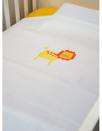 Baby Oliver des.470 Κουβέρτα Πικέ Κούνιας 100x140 | 46-6220/470