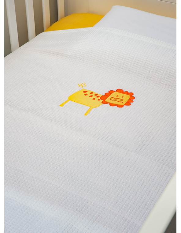 Baby Oliver des.470 Κουβέρτα Πικέ Κούνιας 100x140 | 46-6220/470