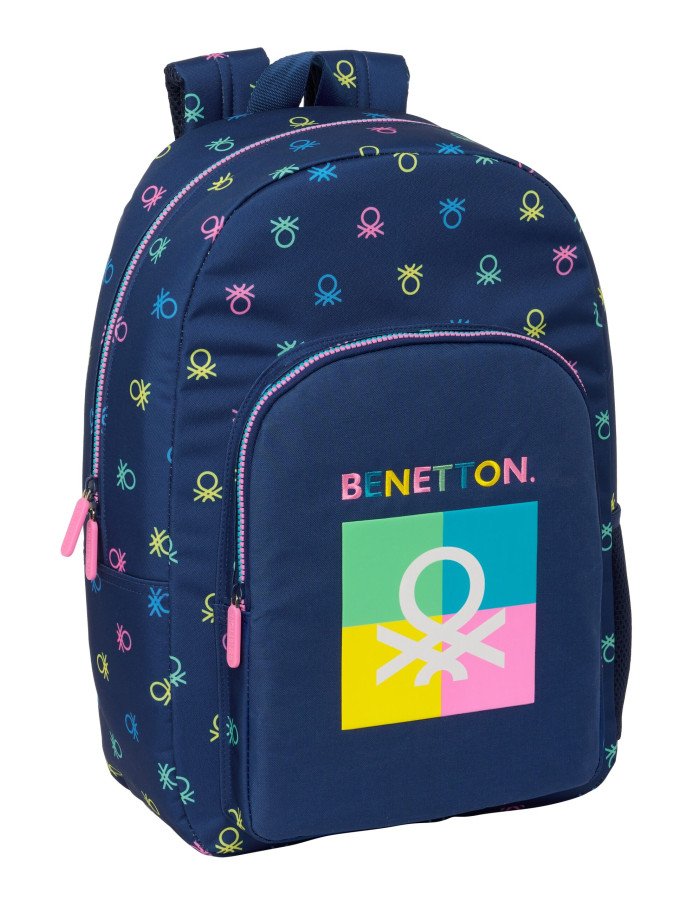 Σχολικό Σακίδιο Cool με Πλαϊνή Τσέπη - BENETTON | 59-50876