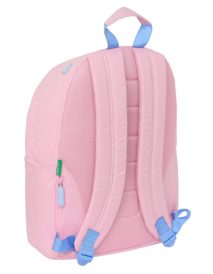 Σχολικό Σακίδιο Pink με Θήκη για Λάπτοπ - BENETTON | 59-16819 Σχολικό Σακίδιο Pink με Θήκη για Λάπτοπ - BENETTON | 59-16819