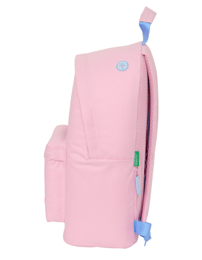 Σχολικό Σακίδιο Pink με Θήκη για Λάπτοπ - BENETTON | 59-16819 Σχολικό Σακίδιο Pink με Θήκη για Λάπτοπ - BENETTON | 59-16819