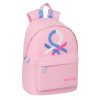 Σχολικό Σακίδιο Pink με Θήκη για Λάπτοπ - BENETTON | 59-16819 Σχολικό Σακίδιο Pink με Θήκη για Λάπτοπ - BENETTON | 59-16819