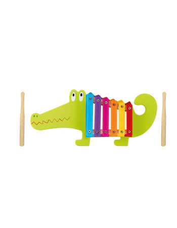 Ξυλόφωνο Κροκόδειλος Animals Orange Tree Toys | 60-14307