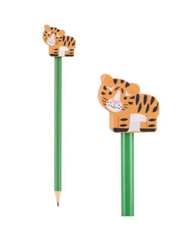 Μολύβι Τίγρης Jungle Animals Orange Tree Toys | 60-17013