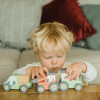 Τρακτέρ Push & Pull Farmyard Orange Tree Toys | 60-07832