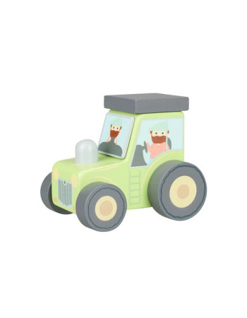 Τρακτέρ Push & Pull Farmyard Orange Tree Toys | 60-07832