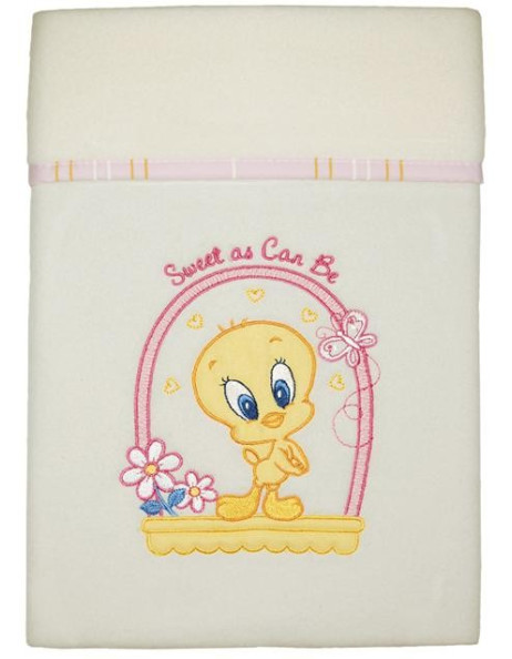 Κουβέρτα Fleece Κούνιας Baby Looney Tunes | 36-1724/28