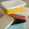 Lunch Box Μεταλλικό 900 ml Με Καπάκι Σιλικόνης - Πράσινο - Smikkels | 63-10054