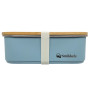 Lunch Box Με Καπάκι Από Bamboo 900ml Μπλε - Smikkels | 63-10011