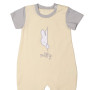 Miffy Des.14 Φορμάκι Καλοκαιρινό Εκρού Με Κέντημα 9-12 Mηνών 74 cm | 48-8752-74/14