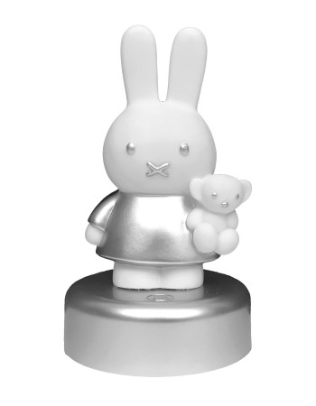 Miffy Φωτάκι Νυκτός LED Με Χρονοδιακόπτη Ασημί | 47-433197