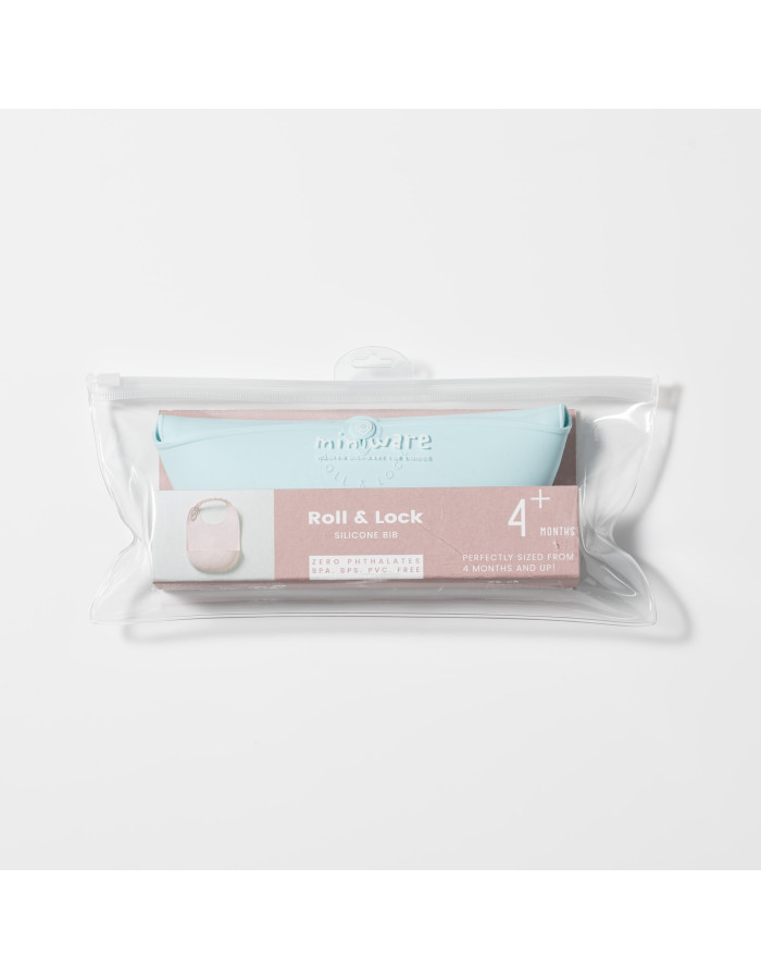 Miniware Des.11 Σαλιάρα Σιλικόνης Σιέλ | 51-5012/11 Miniware Des.11 Σαλιάρα Σιλικόνης Σιέλ | 51-5012/11