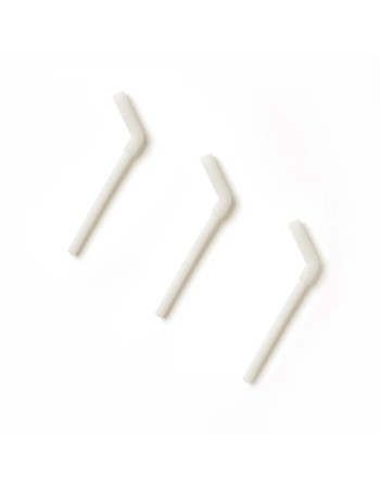 Miniware Des.15 3 τεμ Καλαμάκι Σιλικόνης Γκρι | 51-5013/15