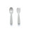 Miniware Des.15 Πιρούνι & Κουτάλι PLA Γκρι-13,5cm | 51-5007/15