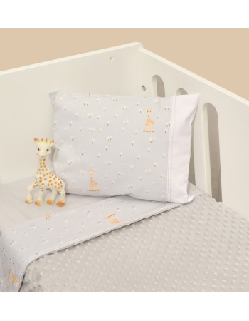 Κουβέρτα Λίκνου Διπλής Όψης Minky Design 505 Sophie La Girafe | 46-6725/505