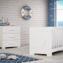 Βρεφικό Κρεβάτι Coastal Λευκό – Design 10 | 49-1000/10