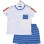 Σετ T-Shirt & Shorts Jersey Organic Design 11 Μπλε Ριγέ 68cm | 49-2121-68/11