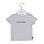 T-Shirt Jersey Organic Design 15 Γκρι Ριγέ 80cm 9-12 μηνών | 49-2110-80/15