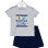 Design 15 Σετ T-Shirt & Shorts Jersey Grey/Navy 68cm 3-6 μηνών | 49-2021-68/15
