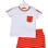 Σετ T-Shirt & Shorts Jersey Organic Design 16 Κόκκινο Ριγέ 74cm | 49-2121-74/16